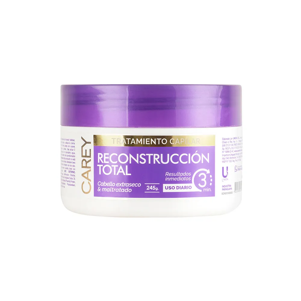 CAREY RECONSTRUCCION TOTAL TRATAMIENTO CAPILAR GRASCO X 245 G - Ecofarma