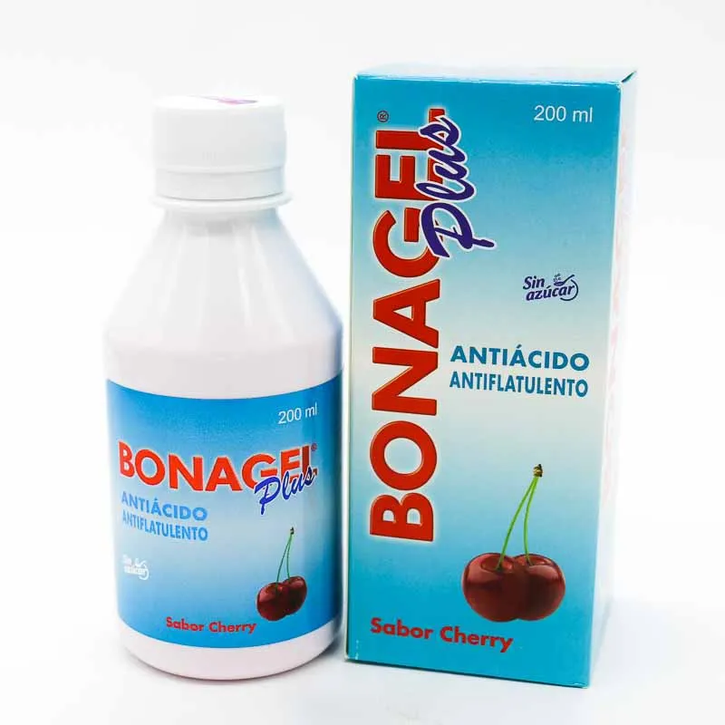 BONAGEL PLUS CHERRY SUSPENSION FCO X 200 ML - Ecofarma