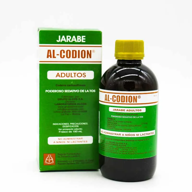 ALCODION ADULTOS JARABE FCO X 100 ML - Ecofarma