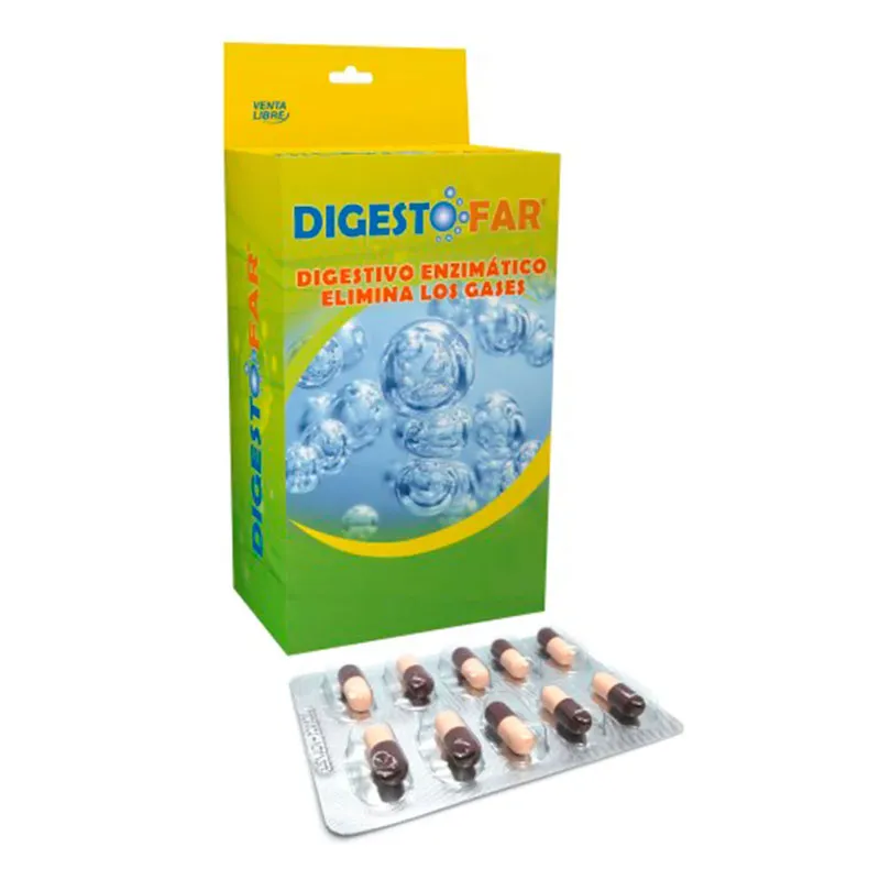 DIGESTOFAR CAJA X 200 CAPSULAS - Ecofarma
