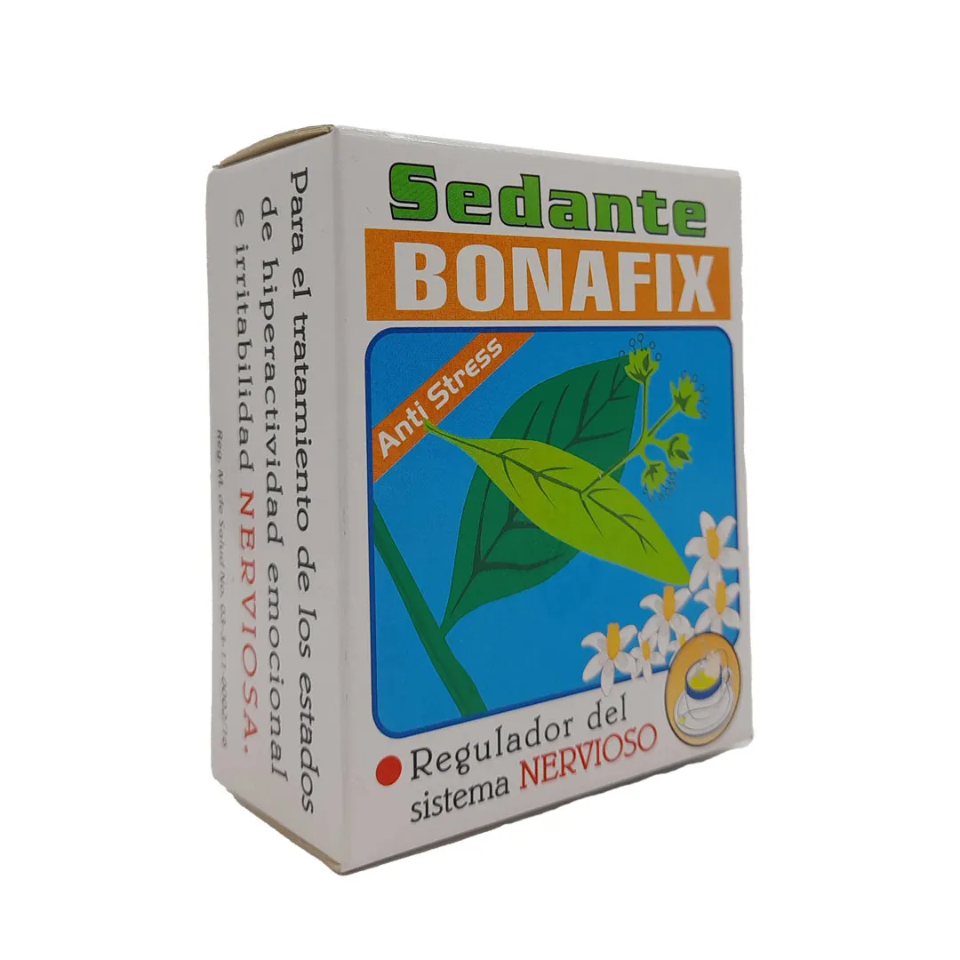 BONAFIX SEDANTE ANTI STRESS B CAJA X 10 SOBRES - Ecofarma