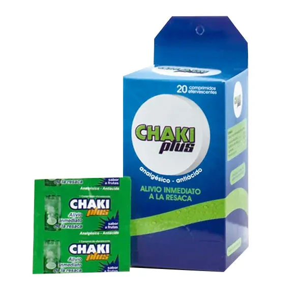 CHAKIPLUS CAJA X 20 COMPRIMIDOS EFERVESCENTES - Ecofarma
