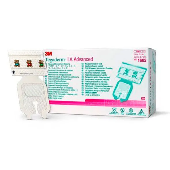 TEGADERM I.V. ADVANCED (5X5.7CM) - Ecofarma