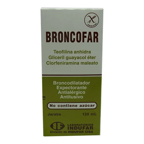 BRONCOFAR JARABE FCO X 120 ML - Ecofarma