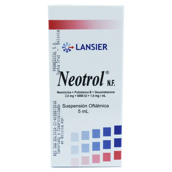NEOTROL NF COLIRIO X 5 ML - Ecofarma