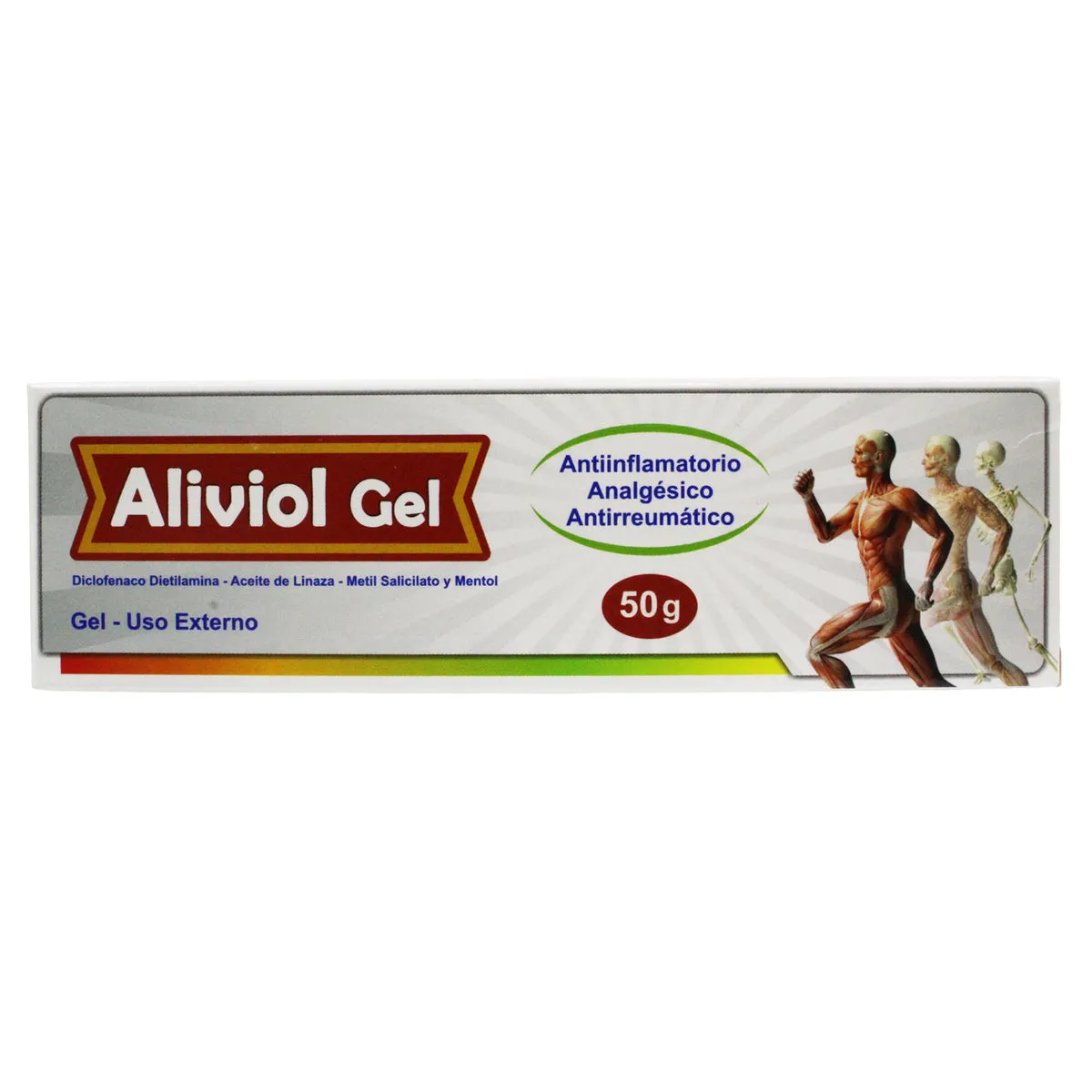 ALIVIOL GEL 1% TUBO X 50 GR - Ecofarma