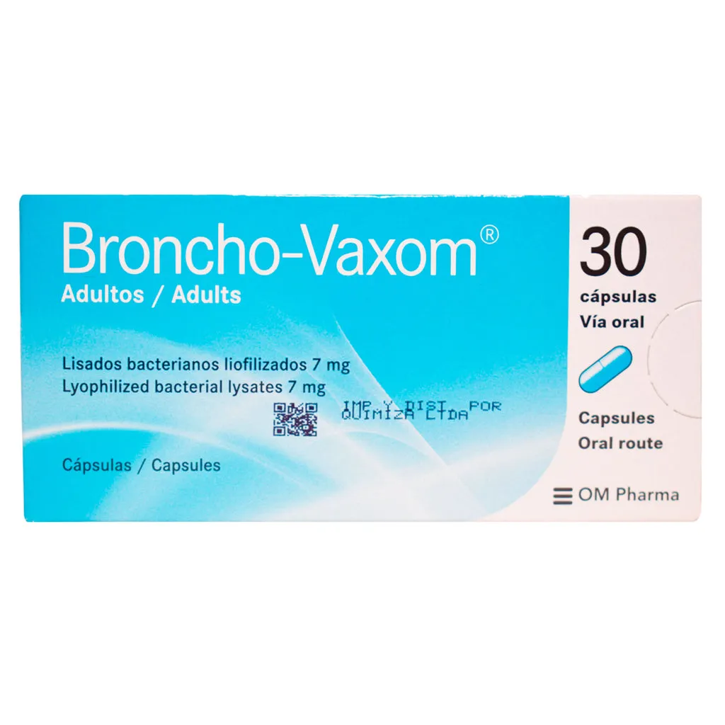 BRONCHO VAXON CAJA X 30 CAPSULAS - Ecofarma