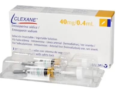 CLEXANE 40 MG CAJA X 2 JERINGAS PRELLENADAS - Ecofarma