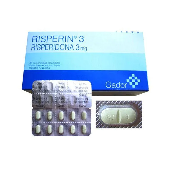 RISPERIN 3 MG CAJA X 20 COMPRIMIDOS - Ecofarma