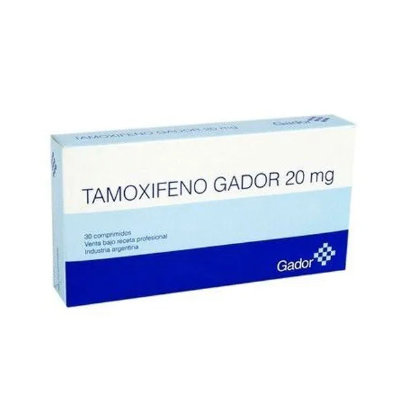TAMOXIFENO 20 MG CAJA X 30 COMPRIMIDOS - Ecofarma