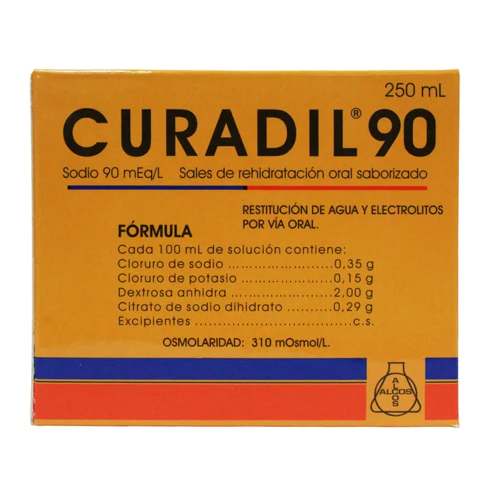 CURADIL 90 SABOR CHERRI BLS X 250 ML - Ecofarma