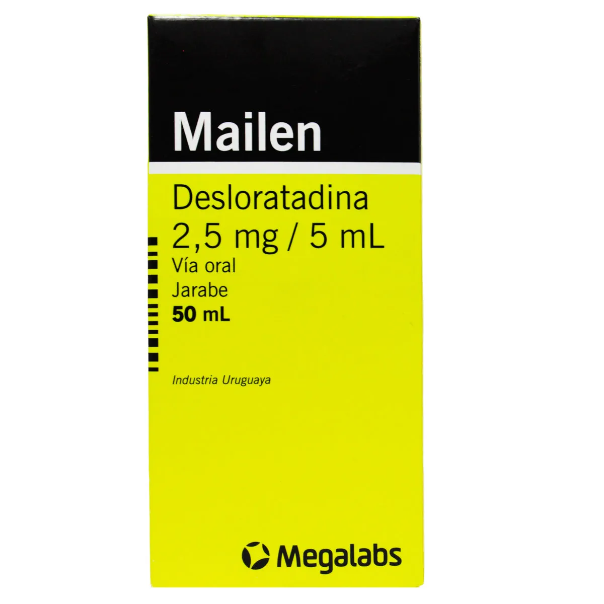 MAILEN JARABE 2.5% MG FRASCO X 50 ML - Ecofarma