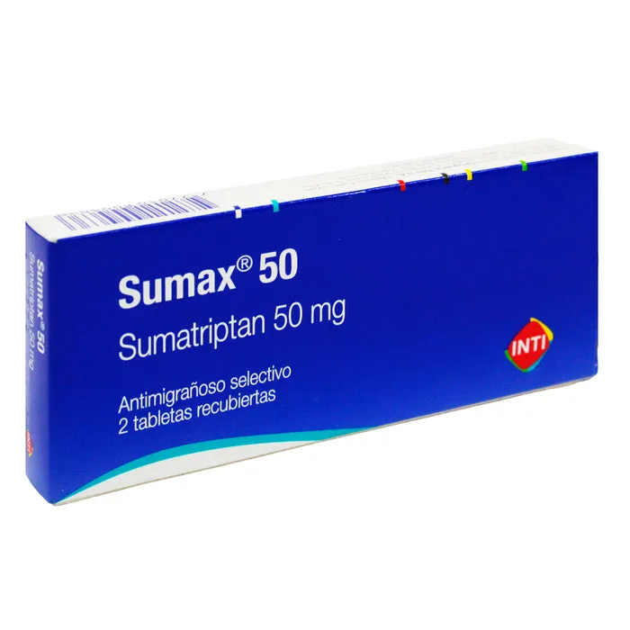 SUMAX 50 MG CAJA X 4  COMPRIMIDOS - Ecofarma