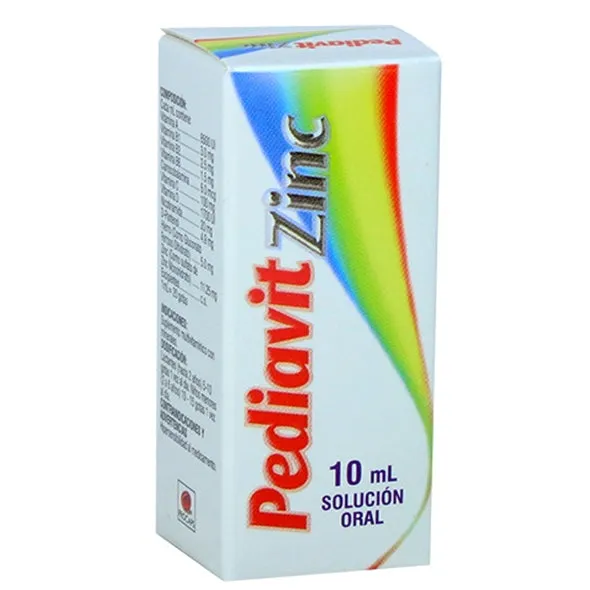 PEDIAVIT ZINC GTS FCO X 10 ML - Ecofarma