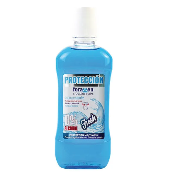 ENJUAGUE BUCAL FORAMEN PROTECCION TRIPLE ACCION FRESH X 500 ML - Ecofarma