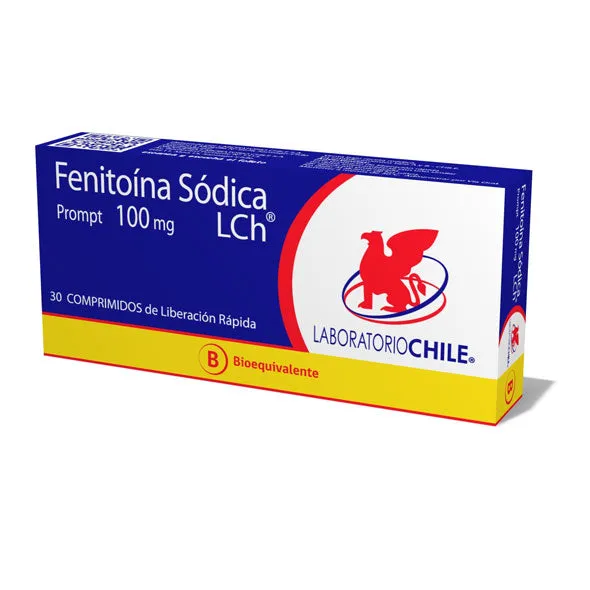 FENITOINA SODICA 100 MG CAJA X 30 COMPRIMIDOS - Ecofarma