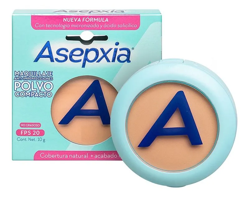 ASEPXIA MAQUILLAJE NATURAL MATE X 10 GR - Ecofarma