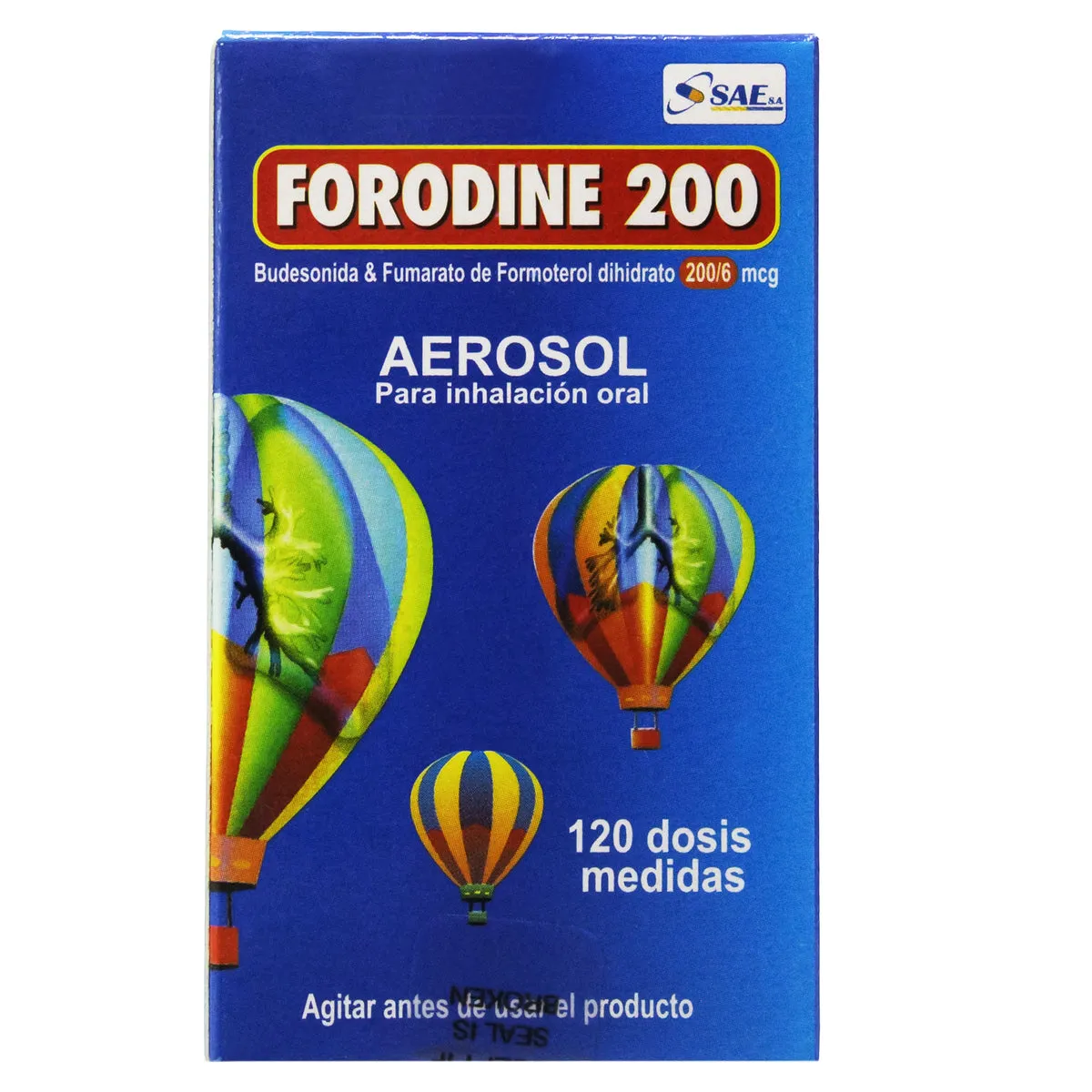 FORODINE 200 MCG AEROSOL X 120 DOSIS - Ecofarma