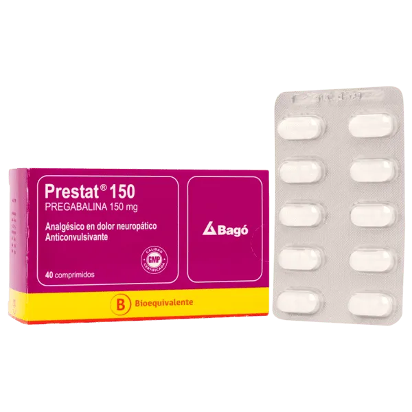 PRESTAT 150 MG CAJA X 40 COMPRIMIDOS - Ecofarma