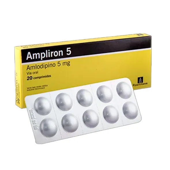AMPLIRON 5 MG CAJA X 20 COMPRIMIDOS - Ecofarma