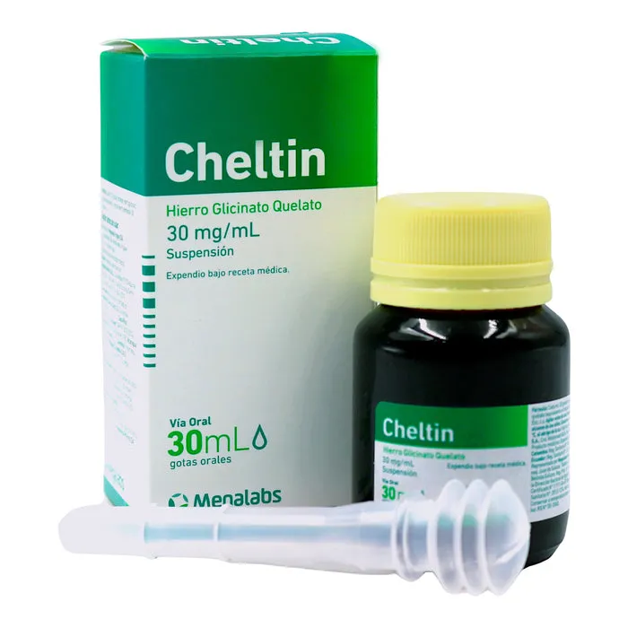 CHELTIN 30 MG GOTAS FCO X 30 ML - Ecofarma