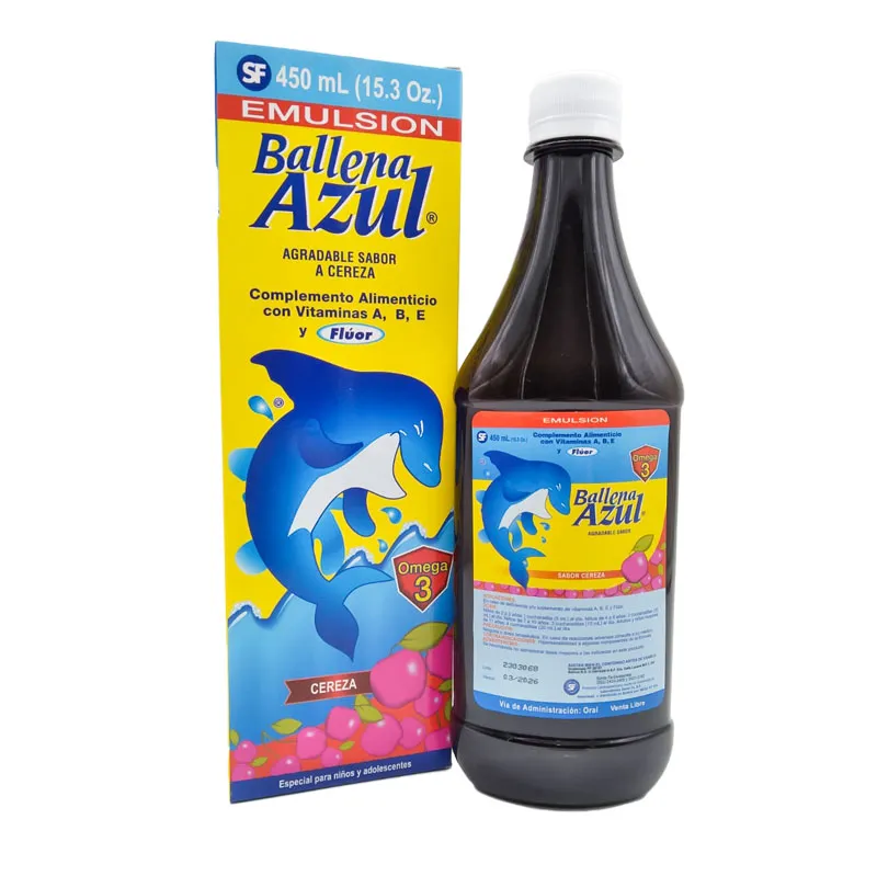 BALLENA AZUL FRUTAS TROPICALES FCO X 200 ML - Ecofarma