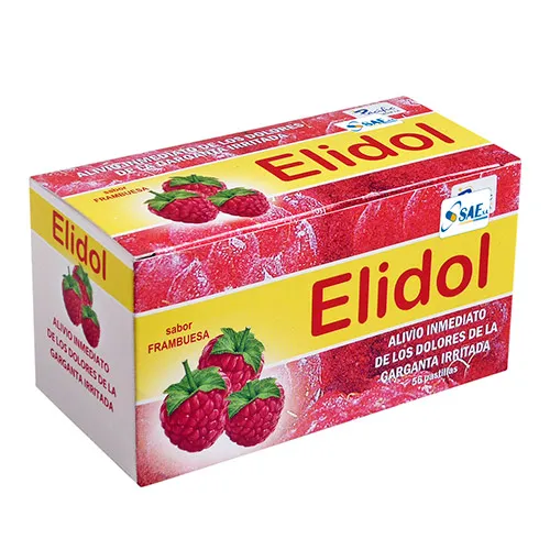 ELIDOL FRAMBUESA CAJA X 56 UNI - Ecofarma