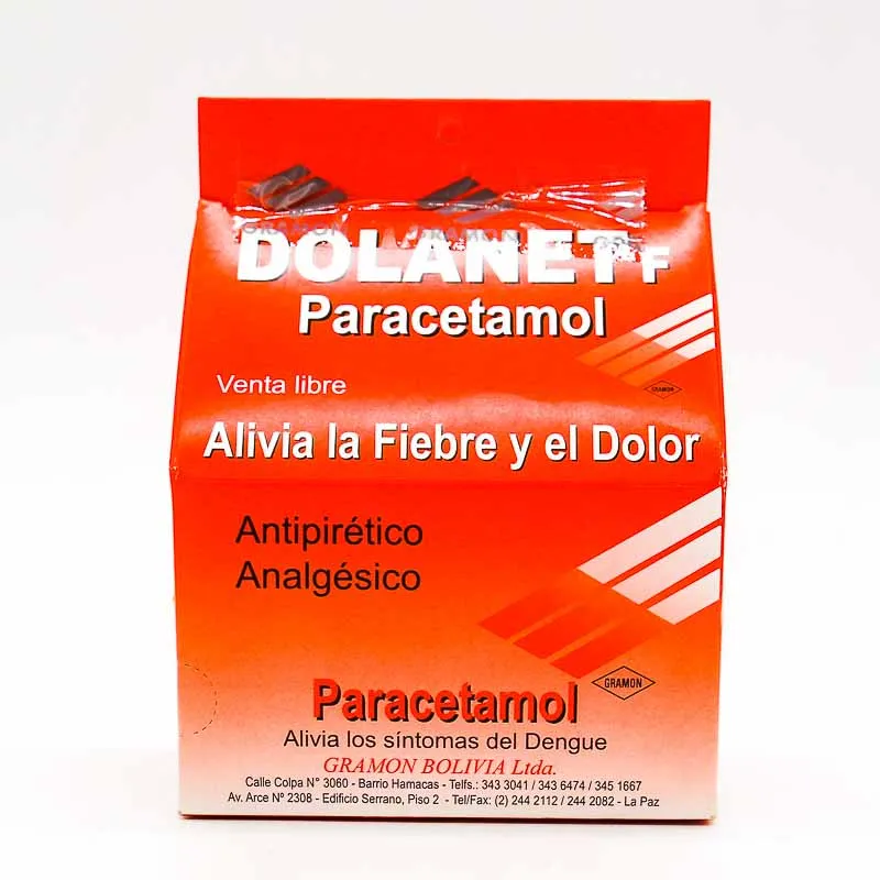 DOLANET F CAJA X 100 COMPRIMIDOS - Ecofarma