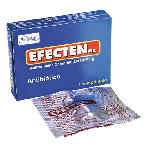EFECTEN 1 G CAJA X 1 COMPRIMIDO - Ecofarma