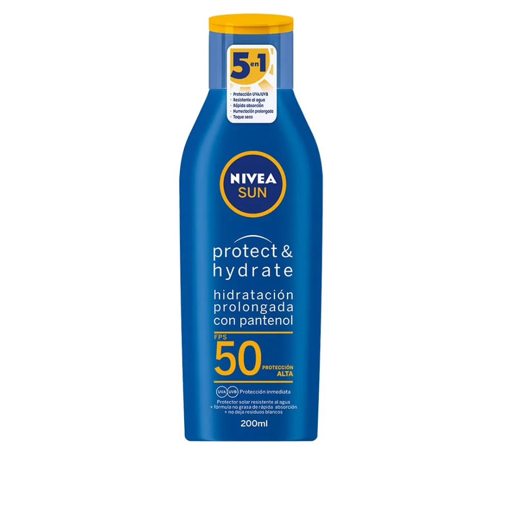 PROTECTOR  SOLAR NIVEA FPS-50 HIDRATANTE X 200 ML - Ecofarma
