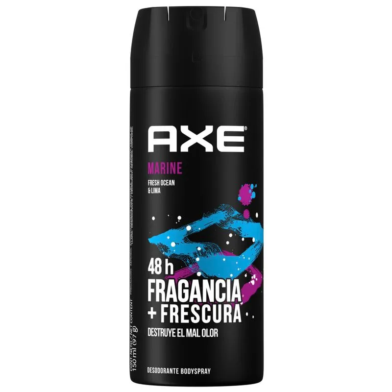 DESODORANTE AXE MARINE X 160 ML - Ecofarma