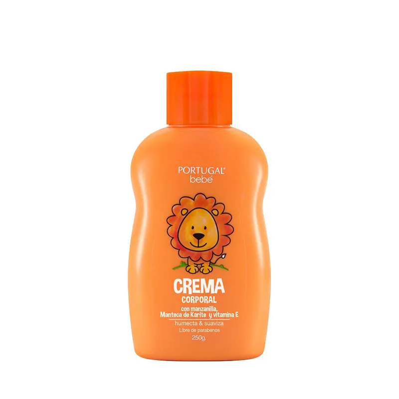 CREMA CORPORAL BEBE PORTUGAL CON MANZANILLA X 250 ML - Ecofarma