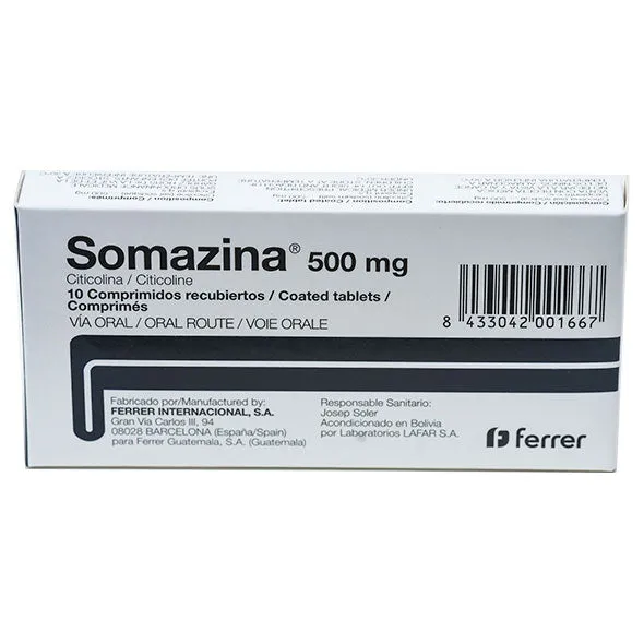 SOMAZINA 500 MG CAJA X 10 COMPRIMIDOS - Ecofarma