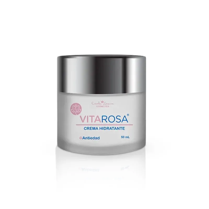 VITAROSA CREMA HIDRATANTE ANTIEDAD CARLA LORENA X 50 ML - Ecofarma