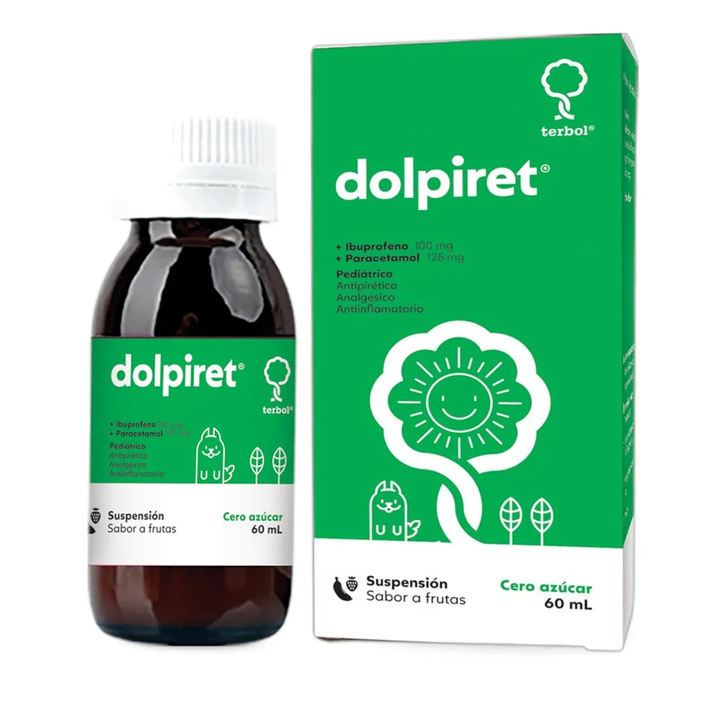 DOLPIRET FORTE SUSPENSION FCO X 60 ML - Ecofarma