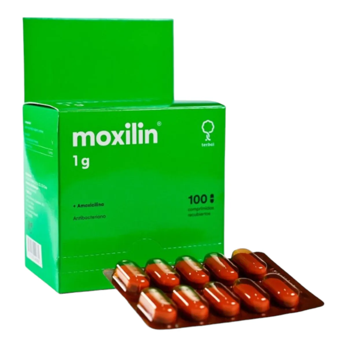 MOXILIN 1 GR. X 100 COMPRIMIDOS - Ecofarma