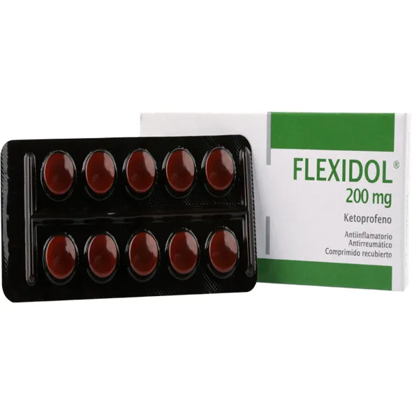 FLEXIDOL 200 MG CAJA X 10 COMPRIMIDOS - Ecofarma