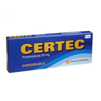 CERTEC 10 MG CAJA X 20 COMPRIMIDOS - Ecofarma