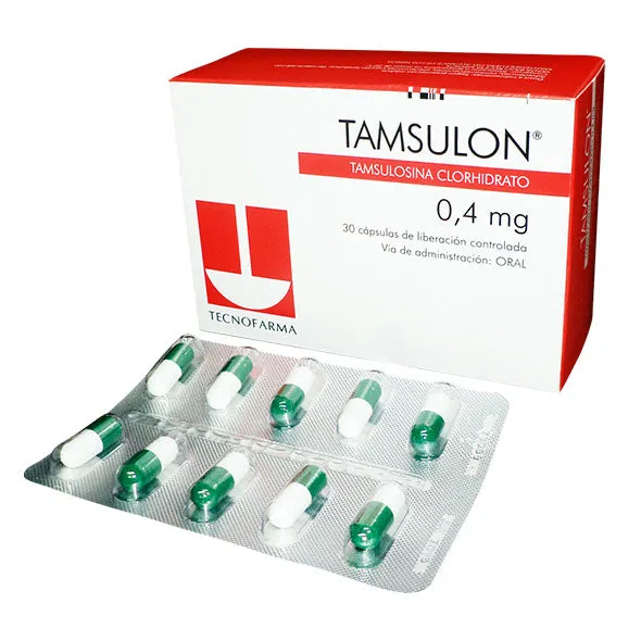 TAMSULON 0.4 MG CAJA X 30 CAPSULAS - Ecofarma