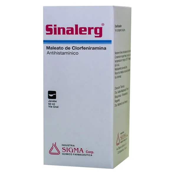 SINALERG JARABE FCO X 60 ML - Ecofarma