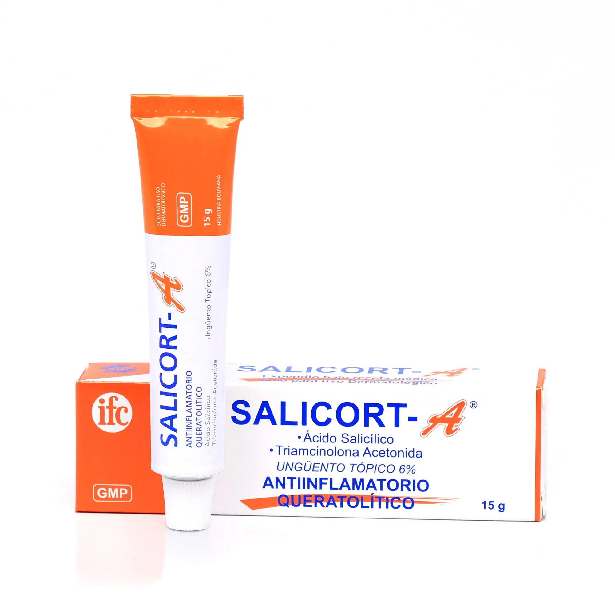 SALICORT A  UNGUENTO   TOPICO 6% TUBO X 15 GR - Ecofarma