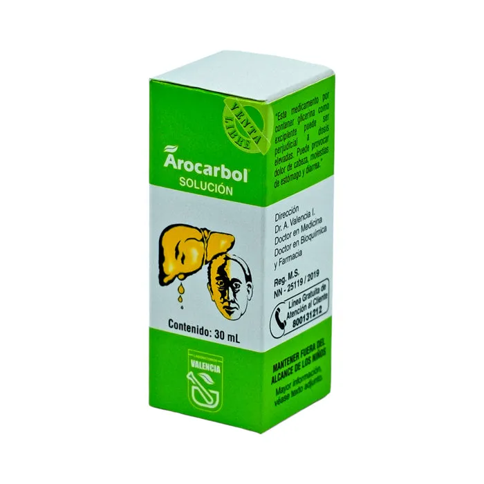 AROCARBOL GOTAS FCO X 30 ML. - Ecofarma