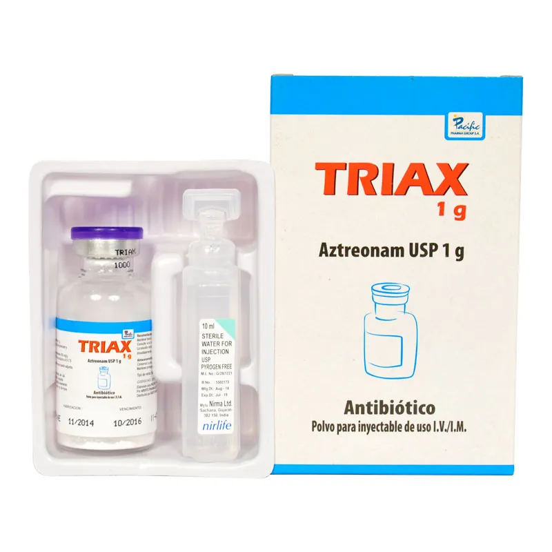TRIAX 1 GR. CAJA X 1 VIAL - Ecofarma