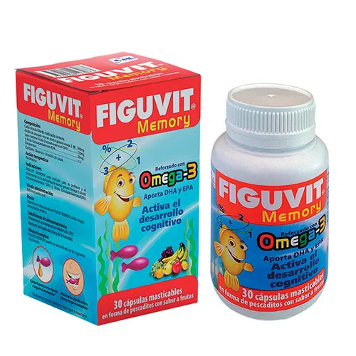 FIGUVIT MEMORY FCO X 30 CAPSULAS MASTICABLES - Ecofarma