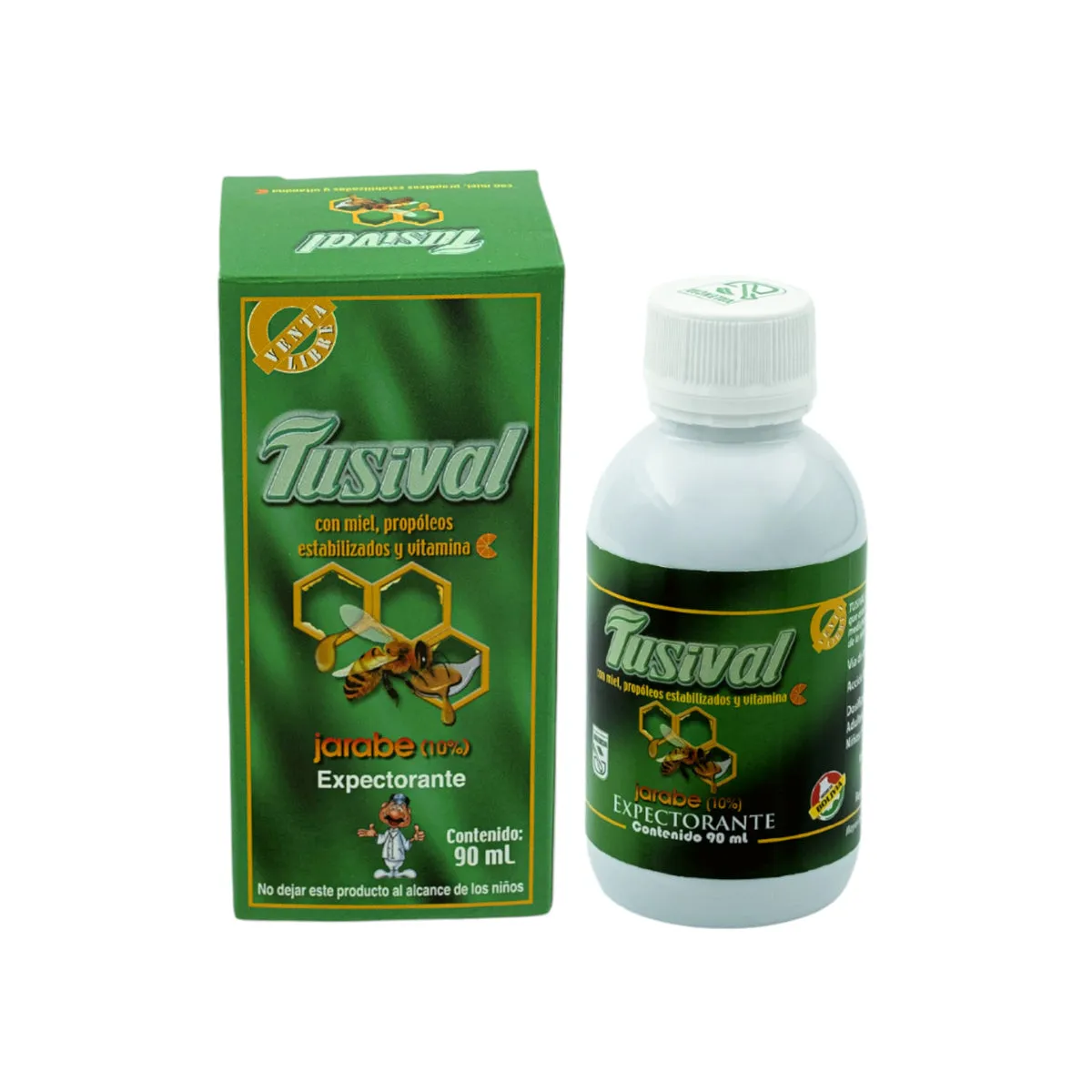 TUSIVAL JARABE FCO X 90 ML - Ecofarma