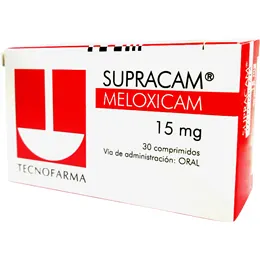 SUPRACAM 15 MG CAJA X 30 COMPRIMIDOS - Ecofarma