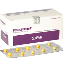 DEXACOFASONA 0,5 DEXAMETASONA CAJA X 100 COMPRIMIDOS - Ecofarma