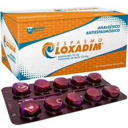 ESPASMO LOXADIN  CAJA X 100 COMPRIMIDOS - Ecofarma