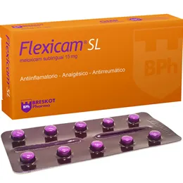 FLEXICAM SL 15 MG CAJA X 30 COMPRIMIDOS - Ecofarma