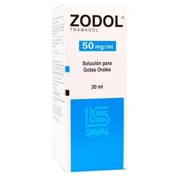ZODOL 50 MG GTS FCO X 20 ML - Ecofarma